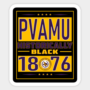 Prairie View A&M 1876 University Apparel Sticker